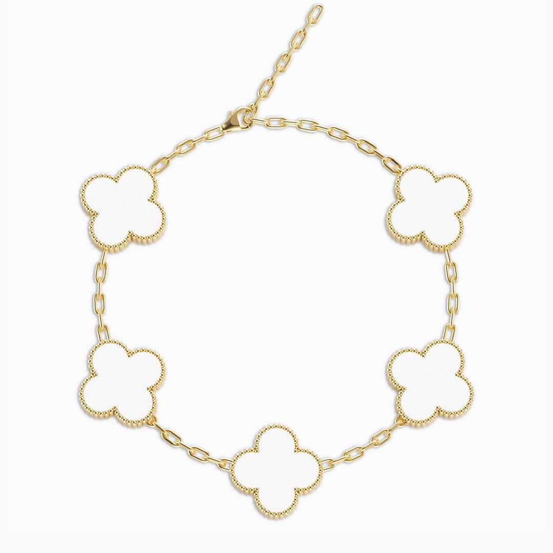 Clovers Anklet - ShopLorca