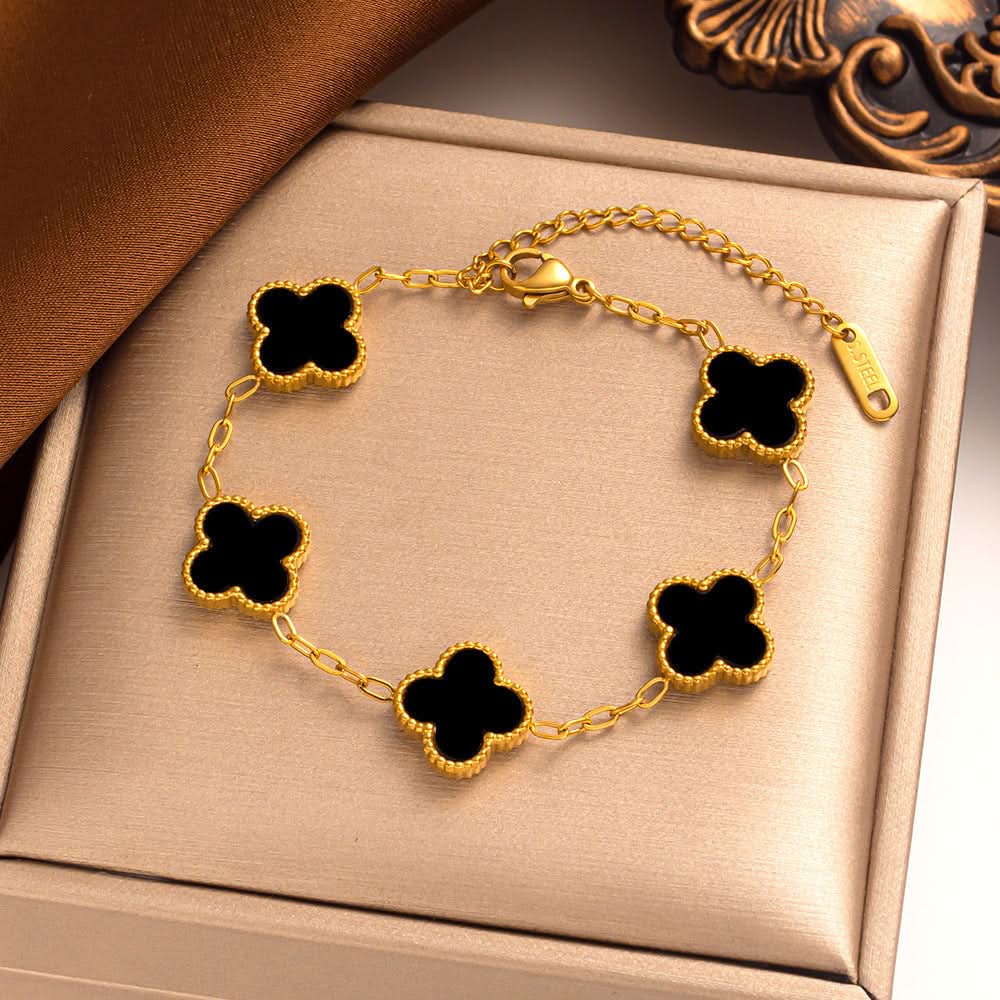 Clovers Anklet - ShopLorca