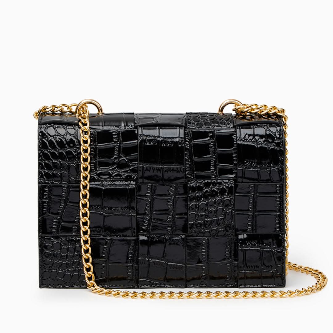 Crocodile Pattern Crossbody Bag - ShopLorca