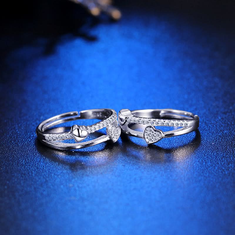 Double Heart Ring - ShopLorca