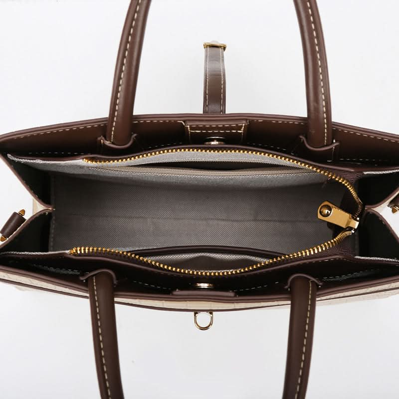 Kate Crocodile Pattern Medium Tote Bag - ShopLorca