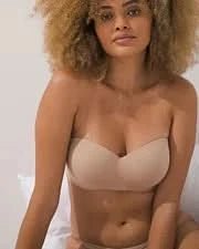 Lamouria Full Support Non - Slip Convertible Bandeau Bra - ShopLorca