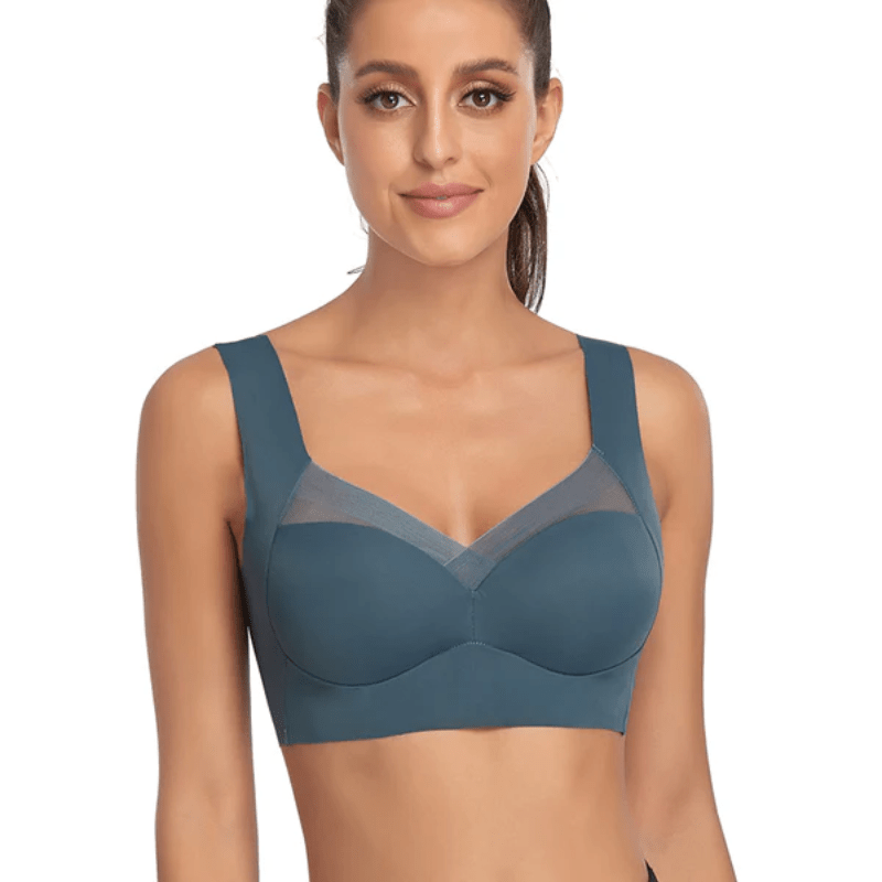 Lamouria - Wirefree Comfort Lift Push Up Mesh Lace Bras (BUY 1 GET 1 FREE) - ShopLorca