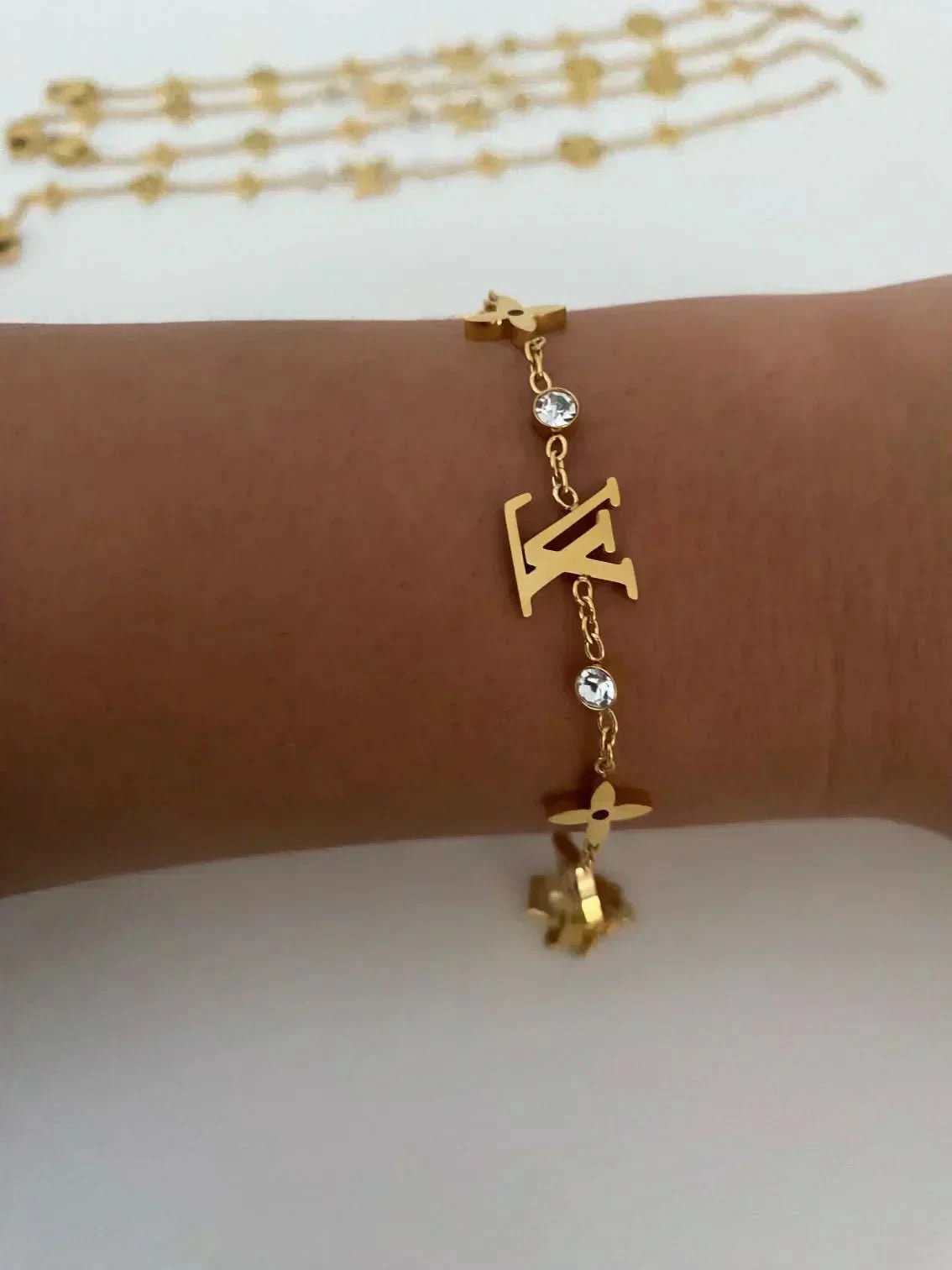 Leyla Bracelet (in silver & gold) - ShopLorca