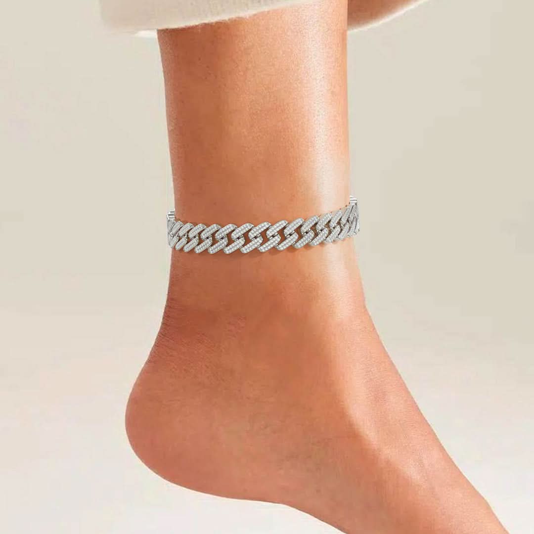 Lustrous Cuban Anklet - ShopLorca
