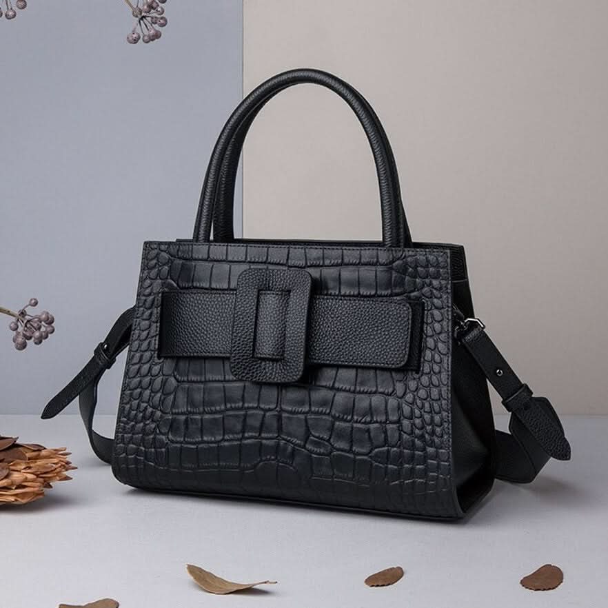 Neesha Genuine Leather Medium Tote Bag - ShopLorca