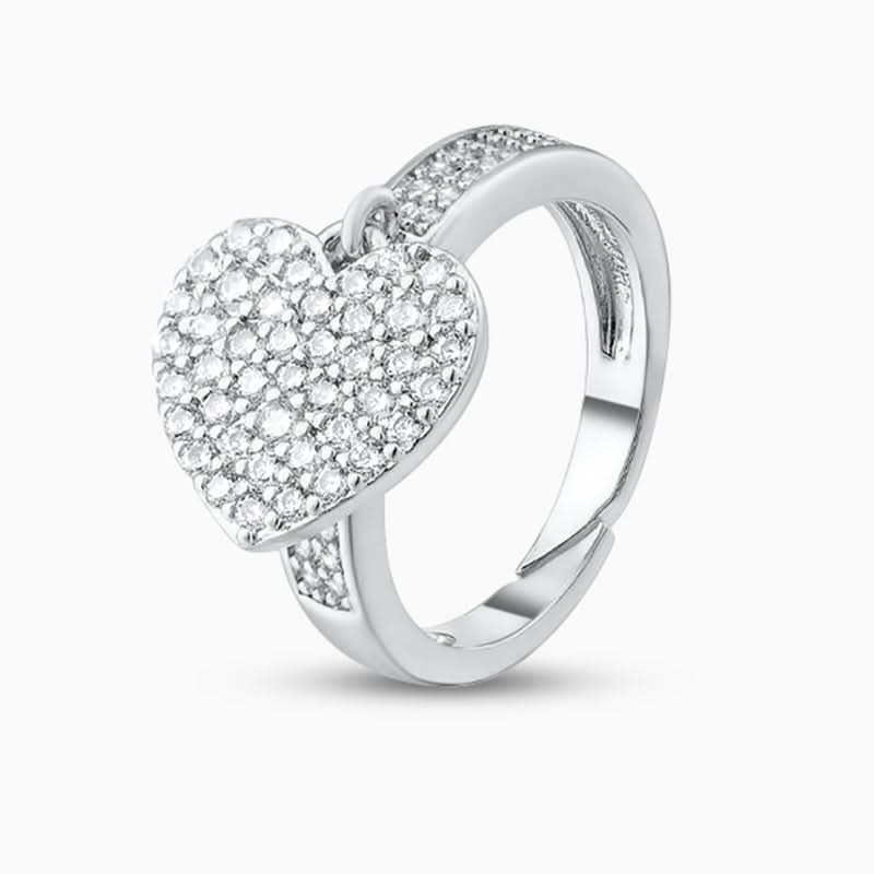 Sparkling Heart Ring - ShopLorca