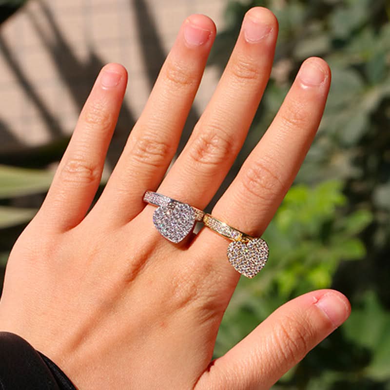 Sparkling Heart Ring - ShopLorca