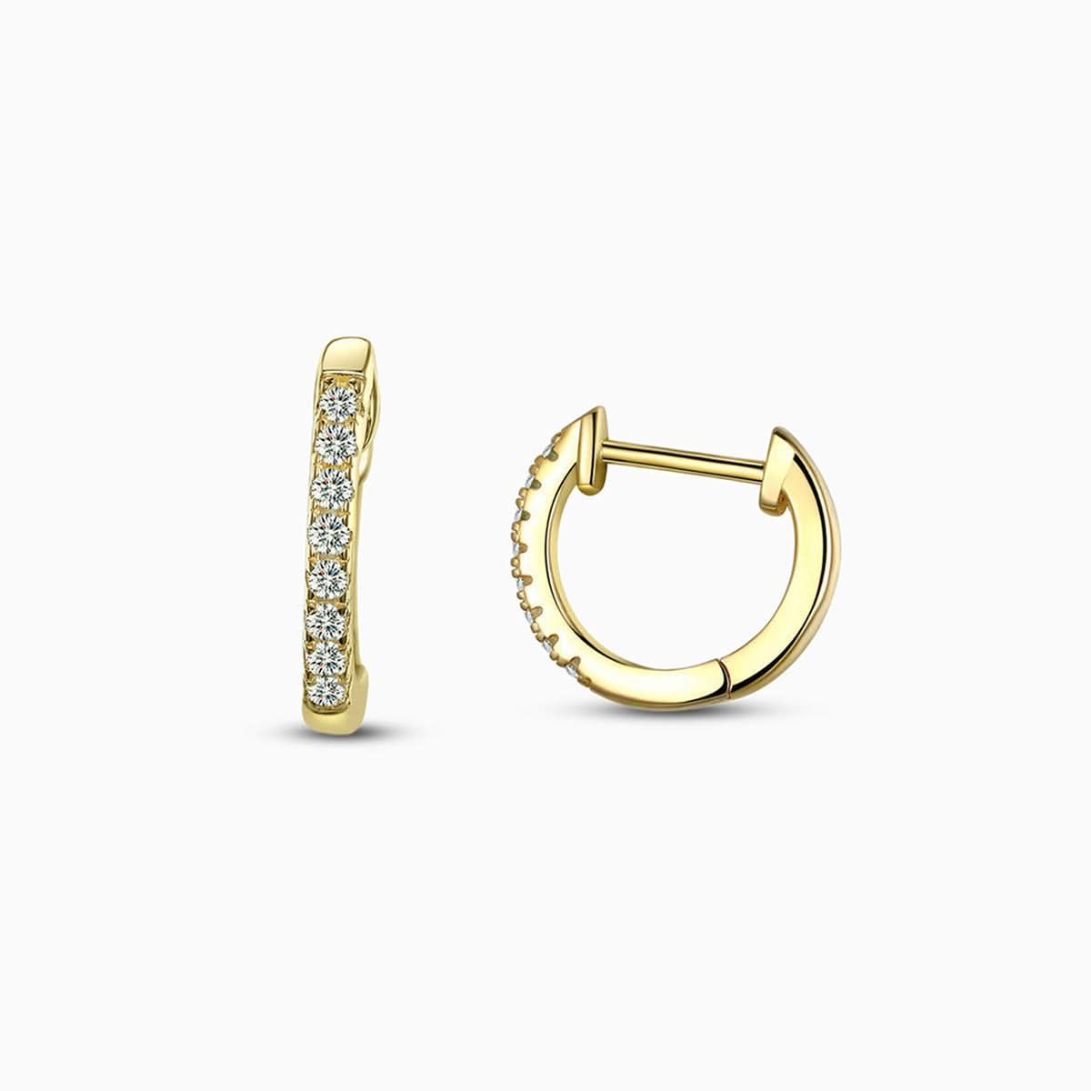 Sparkling Huggie Earrings - ShopLorca