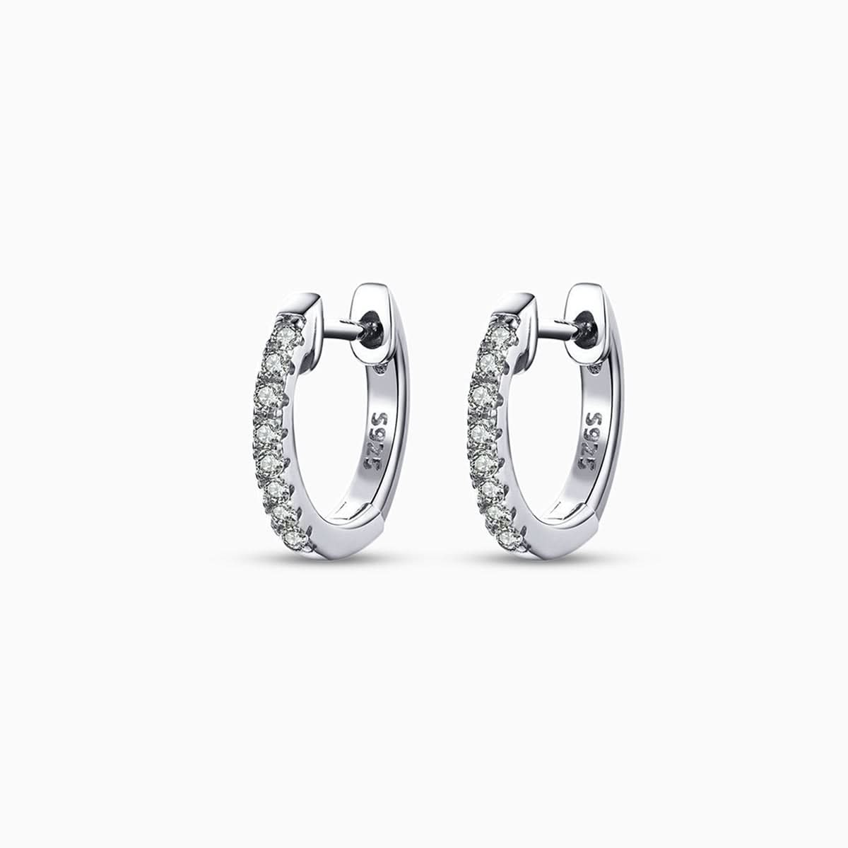 Sparkling Huggie Earrings - ShopLorca