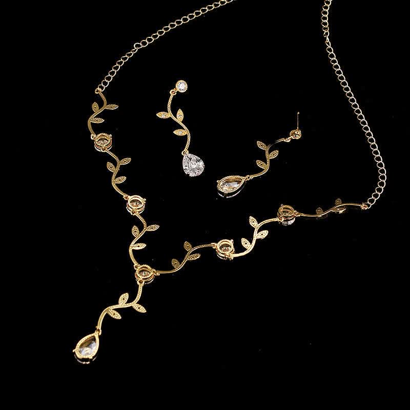 Vine and Stud Sparkle Jewelry Set - ShopLorca