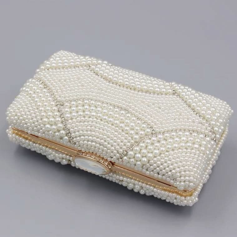 Violeta Luxury Pearl Clutch Bag GOTTA USE ALIBABA FOR THIS ONE I THINK - ShopLorca