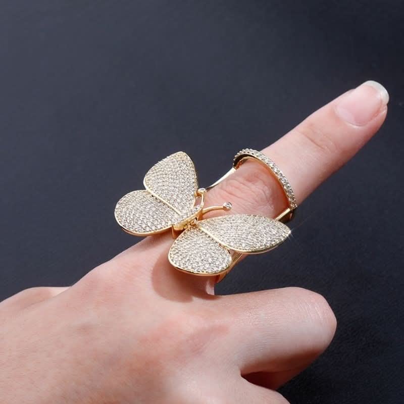 Zircon Butterfly Ring - ShopLorca