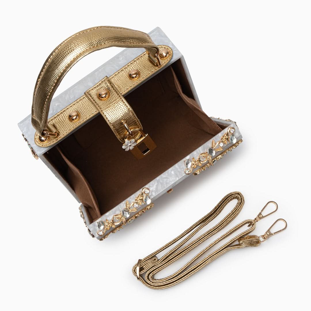 Acrylic Box Handbag - ShopLorca