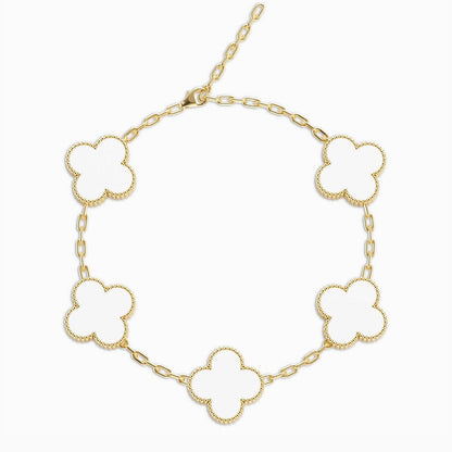 Clovers Anklet - ShopLorca