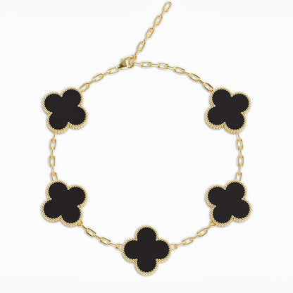 Clovers Anklet - ShopLorca