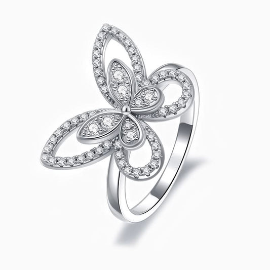 Dainty Butterfly Ring - ShopLorca