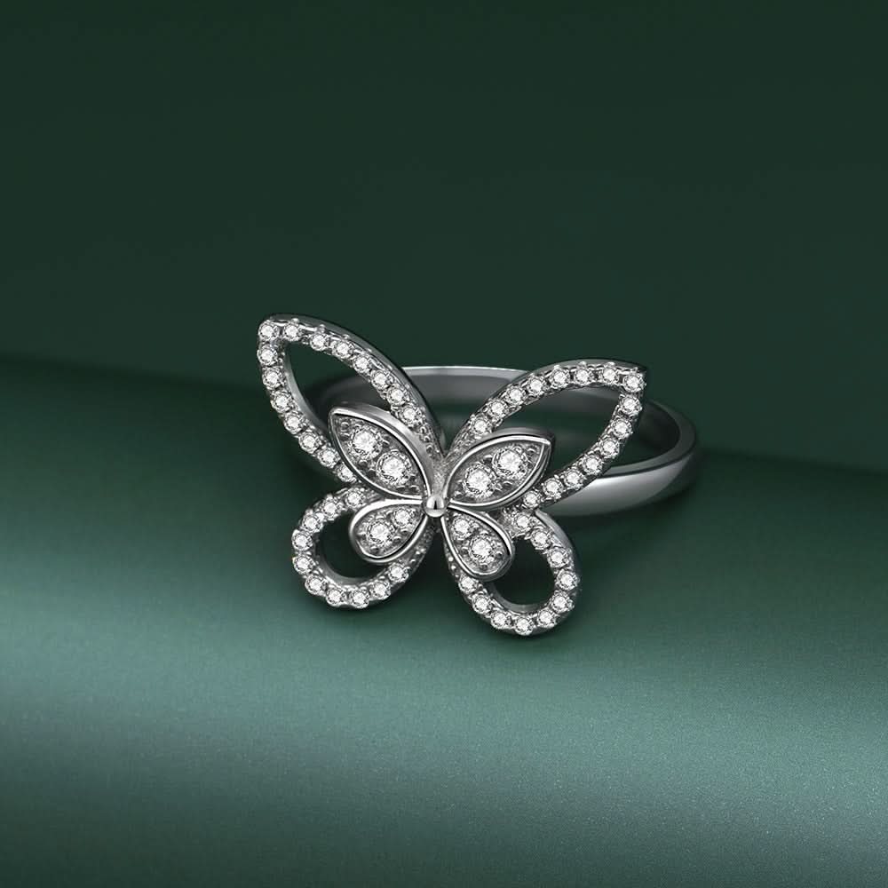 Dainty Butterfly Ring - ShopLorca