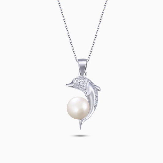 Dolphin Pearl Necklace - ShopLorca