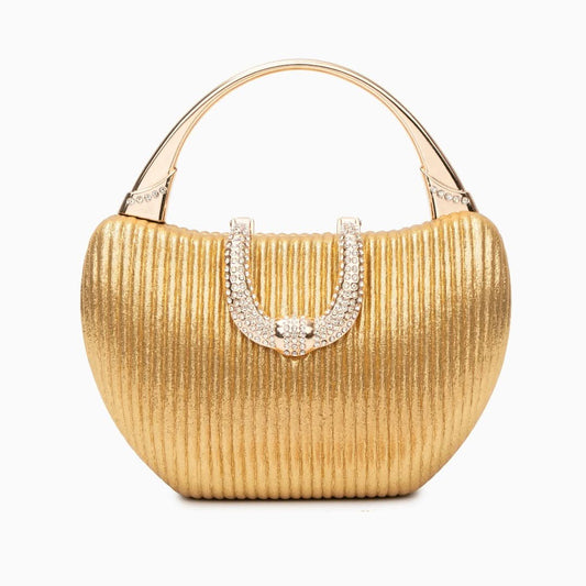 Fancy Metallic Evening Handbag - ShopLorca
