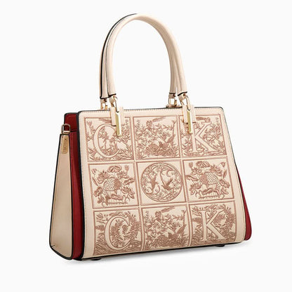 Havilah Embroidery Medium Tote Bag - ShopLorca