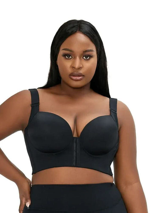 Lamouria Front Closure Back Smoothing Bra - ShopLorca