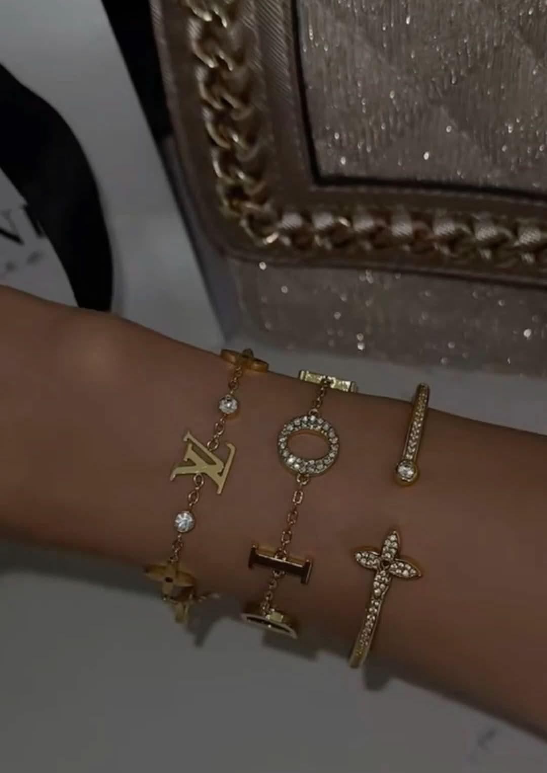 Leyla Bracelet (in silver & gold) - ShopLorca
