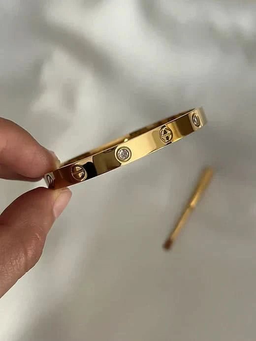 Lila Gold Diamanté Bracelet - ShopLorca