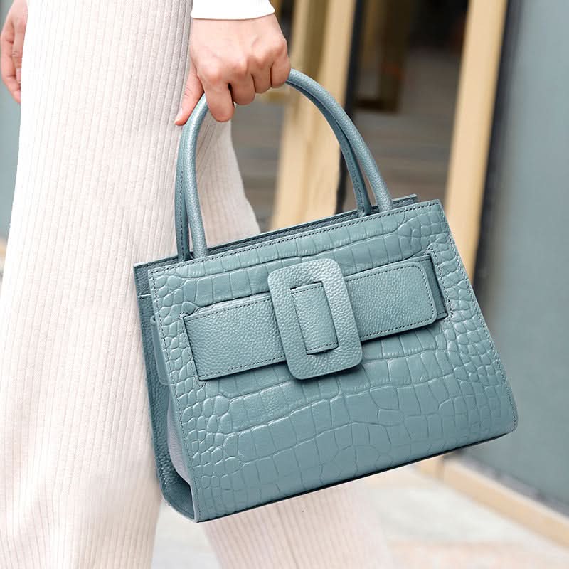 Neesha Genuine Leather Medium Tote Bag - ShopLorca
