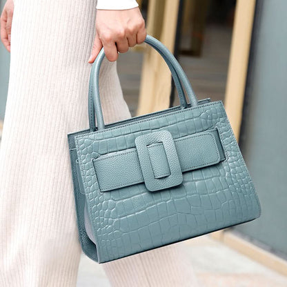 Neesha Genuine Leather Medium Tote Bag - ShopLorca