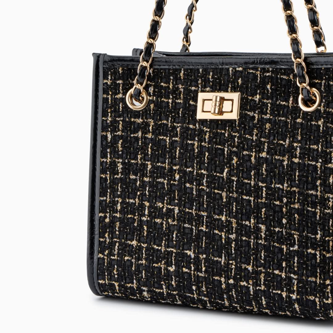 Plaid Shoulder Bag - ShopLorca