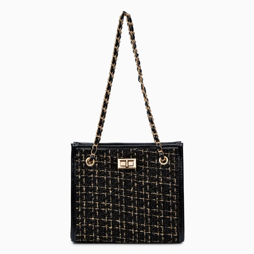 Plaid Shoulder Bag - ShopLorca