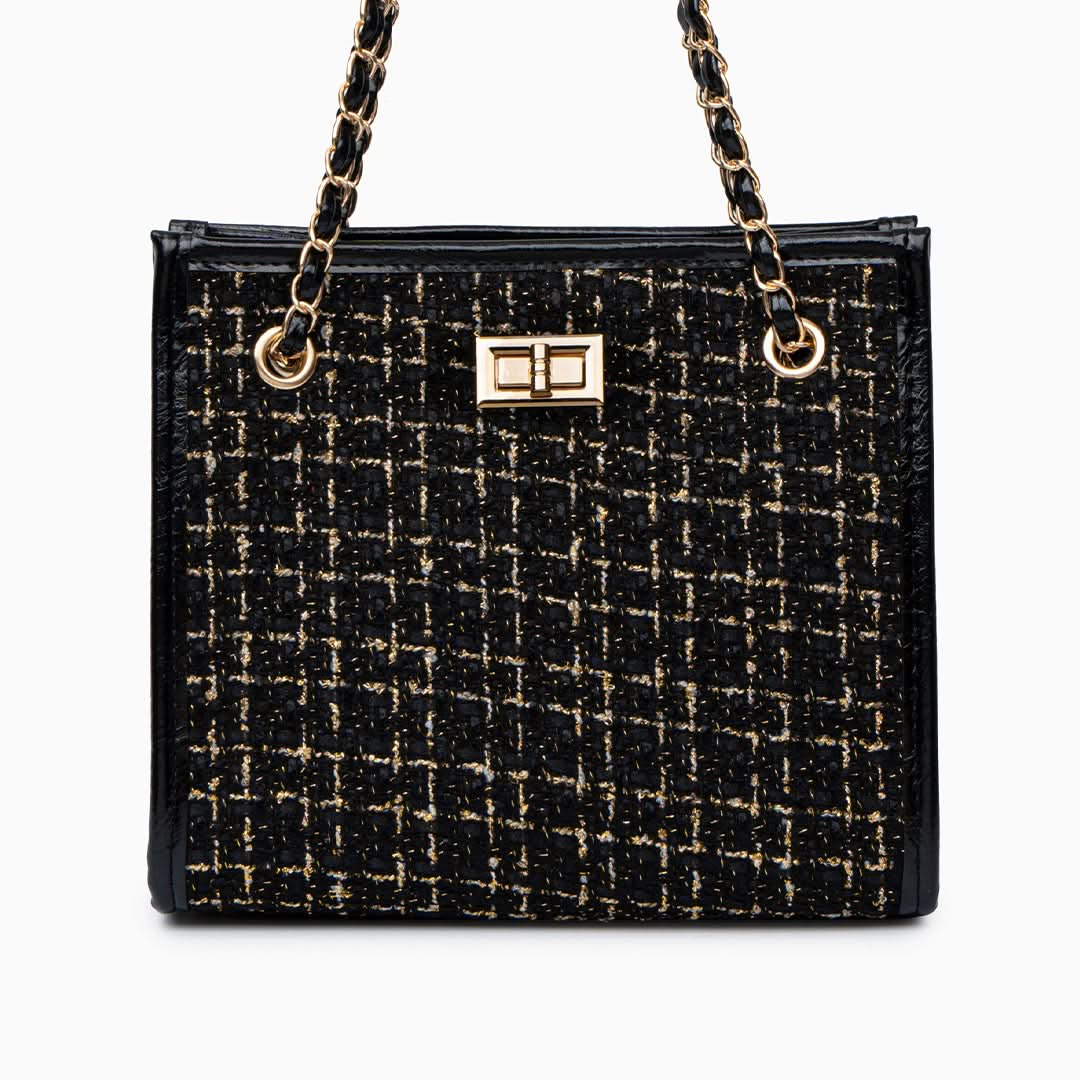 Plaid Shoulder Bag - ShopLorca