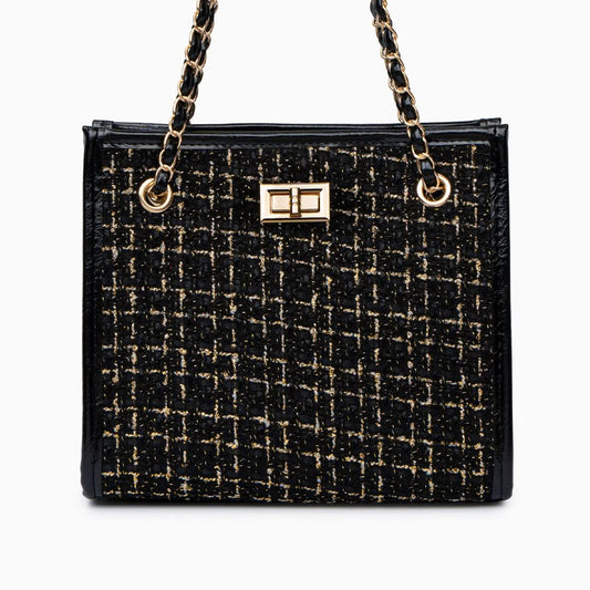 Plaid Shoulder Bag - ShopLorca