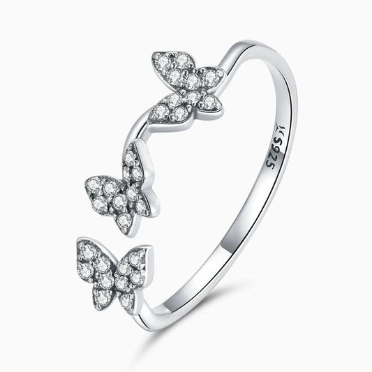 Playful Butterfly Ring - ShopLorca