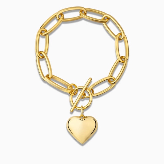 Saint Heart Pendant Bracelet - ShopLorca