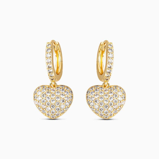 The Hills Heart Pendant Earrings - ShopLorca