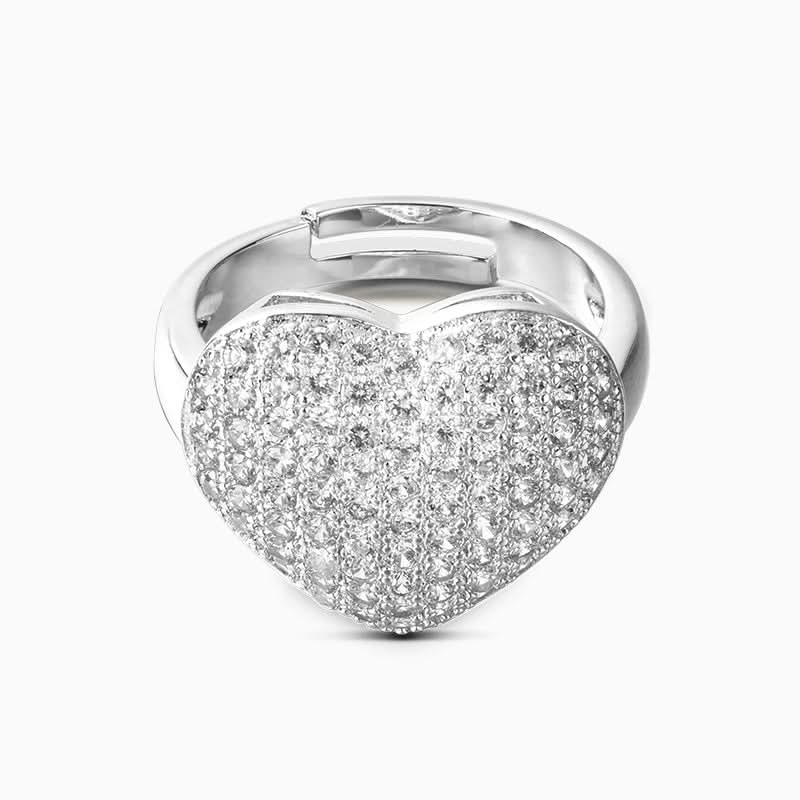 The Hills Heart Pendant Ring - ShopLorca