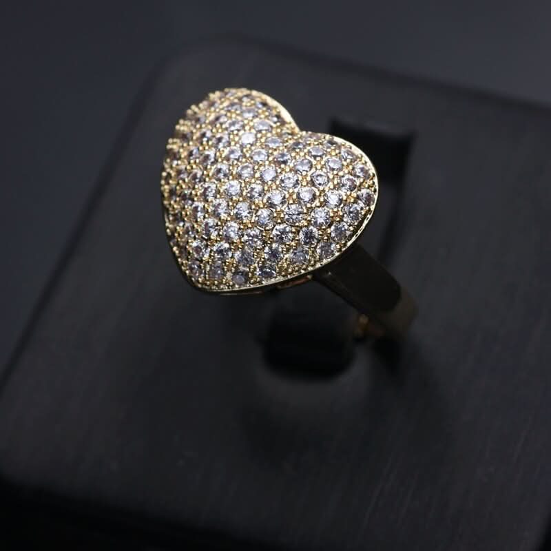 The Hills Heart Pendant Ring - ShopLorca
