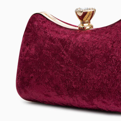 Velvet Flask Clutch Bag - ShopLorca