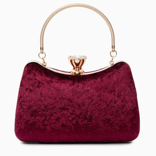 Velvet Flask Clutch Bag - ShopLorca
