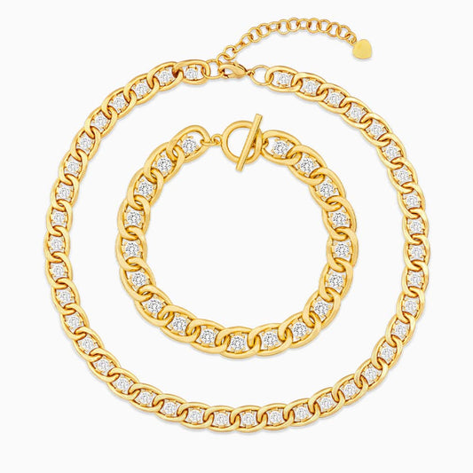 Vennis Sparkling Jewelry Set - ShopLorca