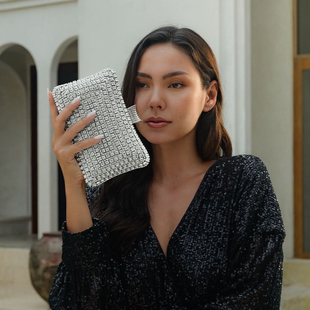Verano Diamonds Clutch Bag - ShopLorca