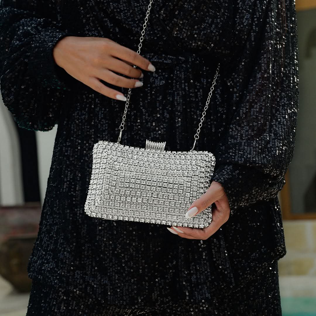 Verano Diamonds Clutch Bag - ShopLorca