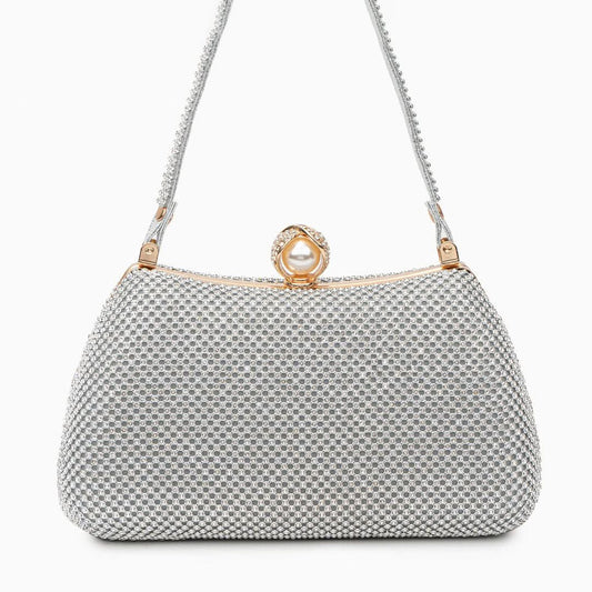 Vintage Rhinestones Glitter Handbag - ShopLorca