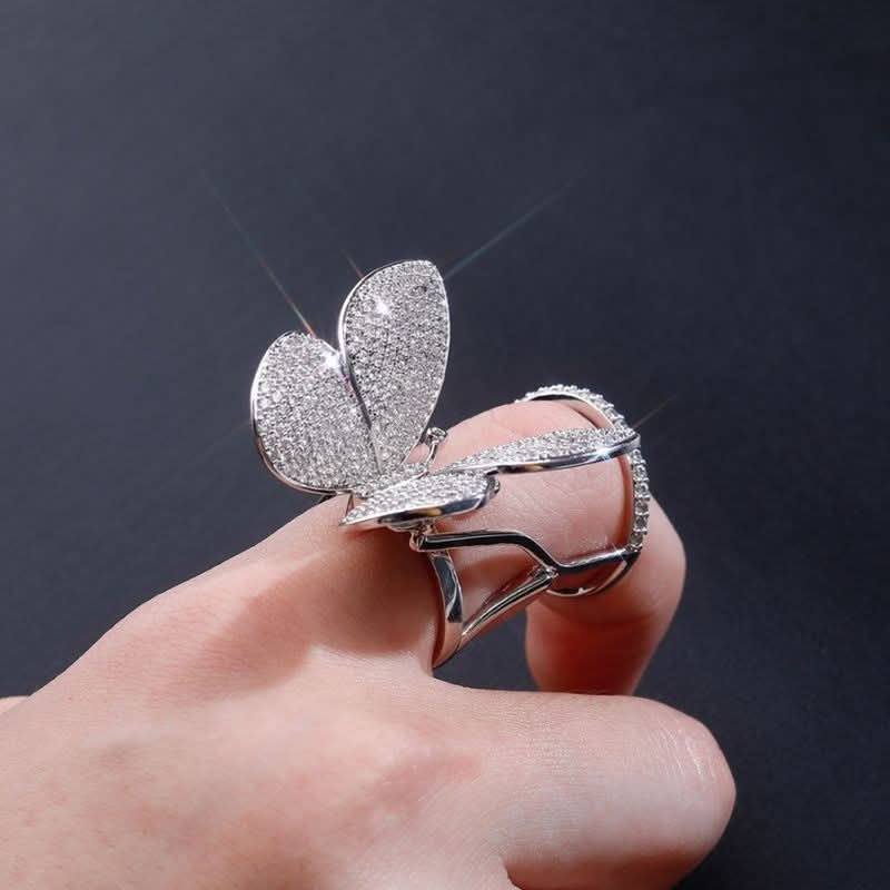 Zircon Butterfly Ring - ShopLorca